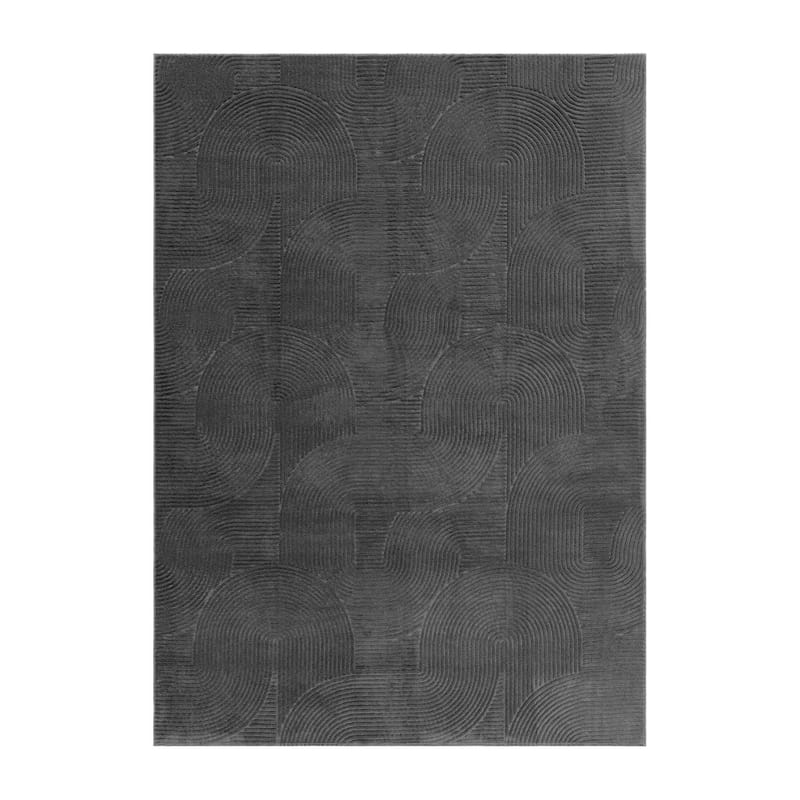 Tvättbar Matta Castello Art - Grafit - Textilier & mattor - Mattor - Modern matta - Trasmattor