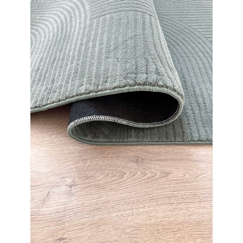 Tvättbar Matta Castello Art - Green - Textilier & mattor - Mattor - Modern matta - Trasmattor