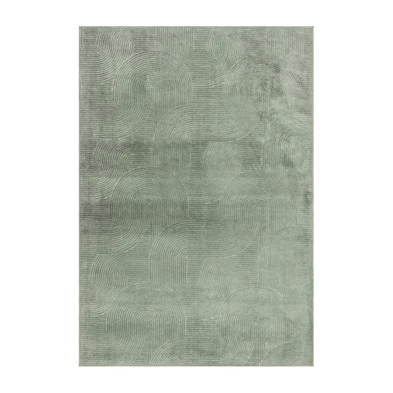 Tvättbar Matta Castello Art, Green