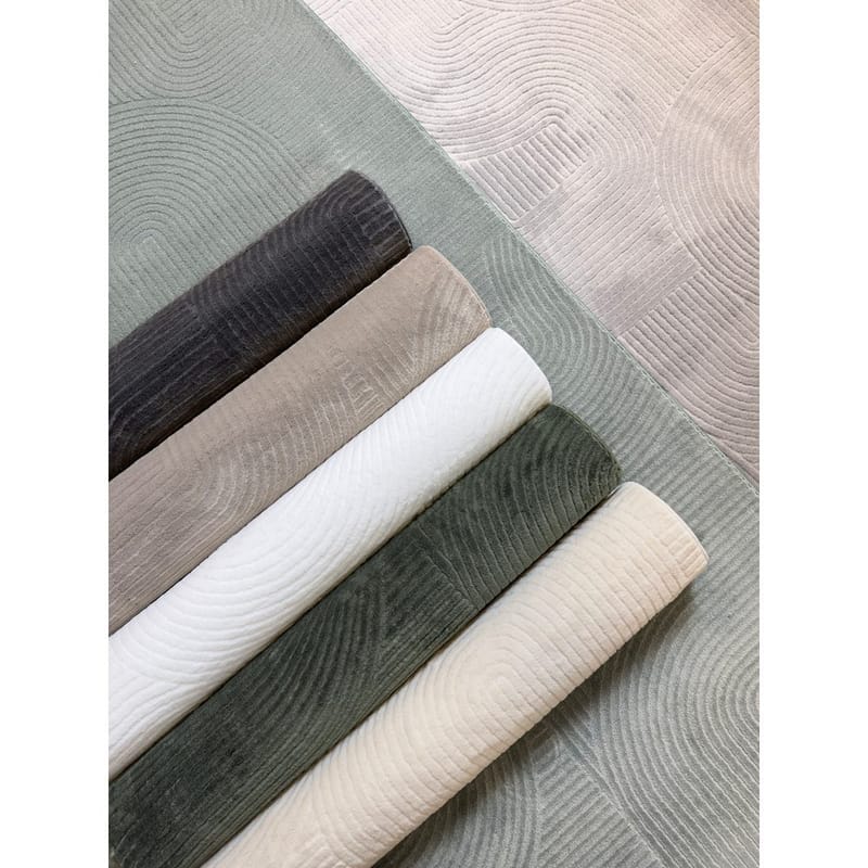 Tvättbar Matta Castello Art - Linen - Textilier & mattor - Mattor - Modern matta - Trasmattor