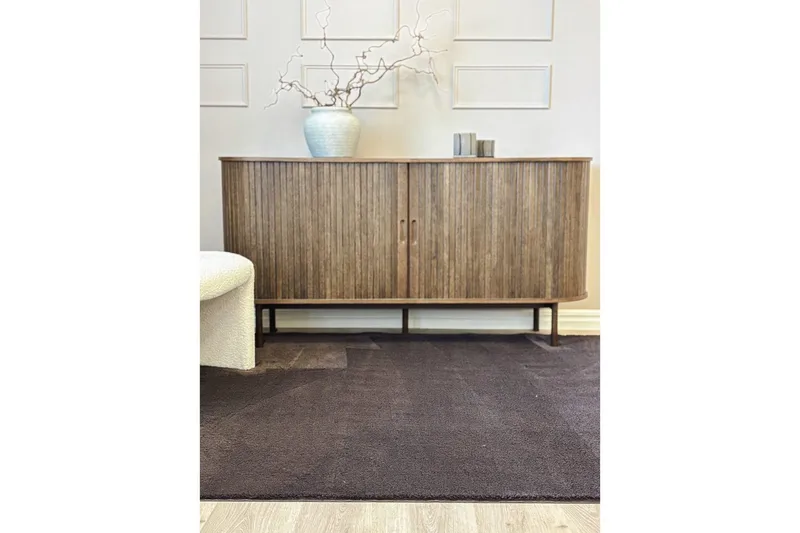 Tvättbar Matta Soft - 160x230 cm, Choklad - Textilier & mattor - Mattor - Modern matta - Gångmattor