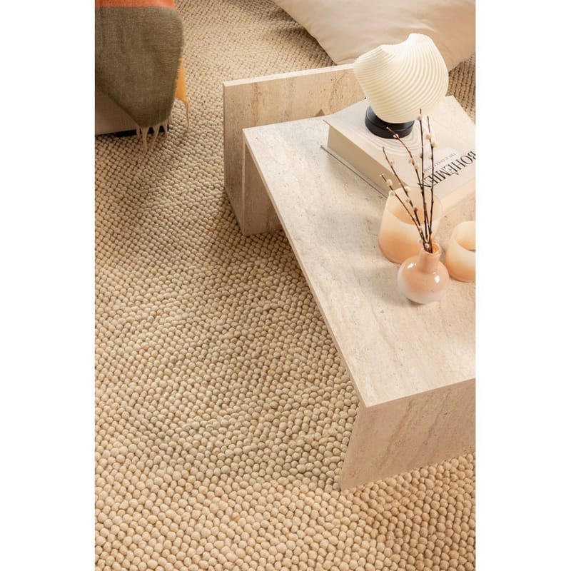 Ullmatta Bubble - 160x230 cm, Natur - Textilier & mattor - Mattor - Modern matta - Ullmattor
