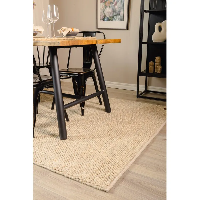 Ullmatta Bubble - 160x230 cm, Sand - Textilier & mattor - Mattor - Modern matta - Ullmattor