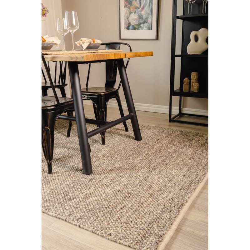 Ullmatta Bubble - 160x230 cm, Taupe - Textilier & mattor - Mattor - Modern matta - Ullmattor