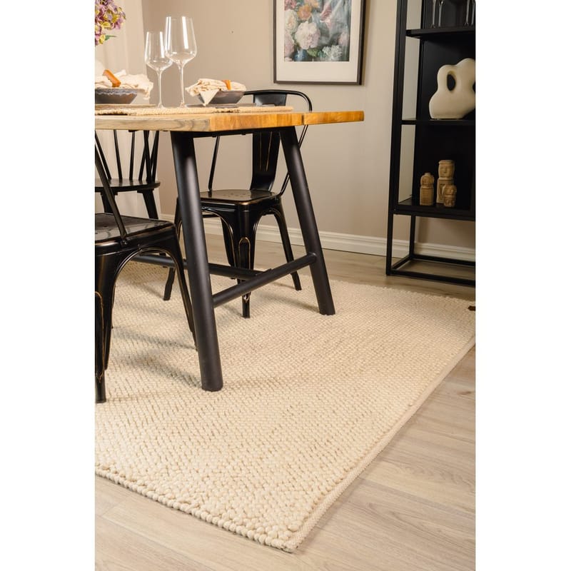 Ullmatta Bubble - 240x340 cm, Creme - Textilier & mattor - Mattor - Modern matta - Ullmattor