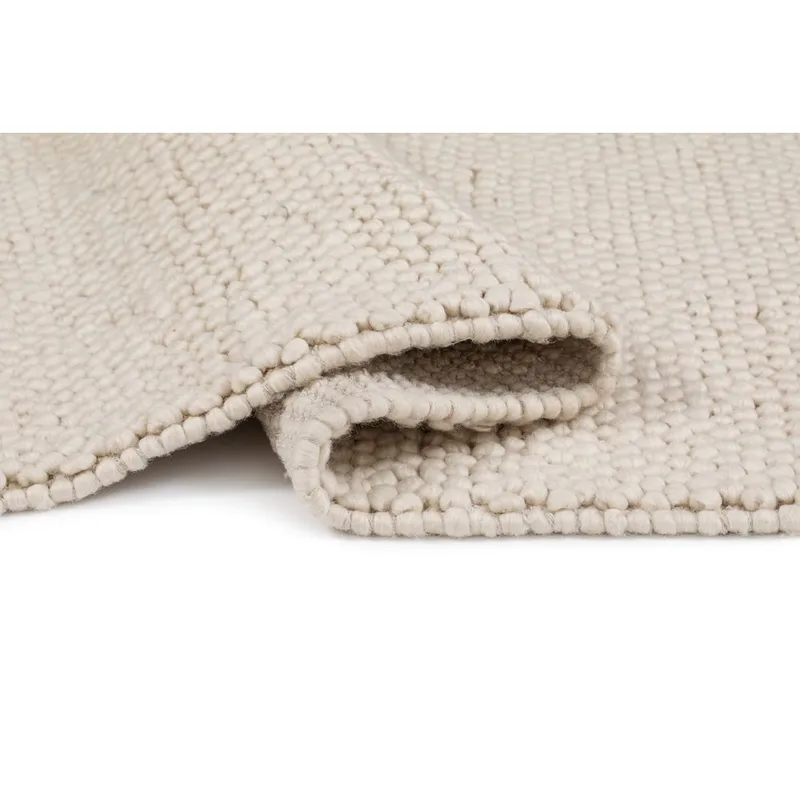 Ullmatta Bubble Kvadrat - 240x240 cm, Creme - Textilier & mattor - Mattor - Modern matta - Ullmattor