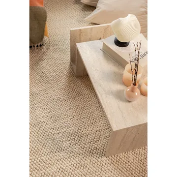 Ullmatta Bubble Kvadrat - 240x240 cm, Creme - Textilier & mattor - Mattor - Modern matta - Ullmattor