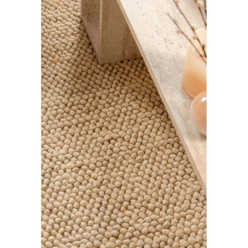 Ullmatta Bubble Kvadrat - 240x240 cm, Natur - Textilier & mattor - Mattor - Modern matta - Ullmattor