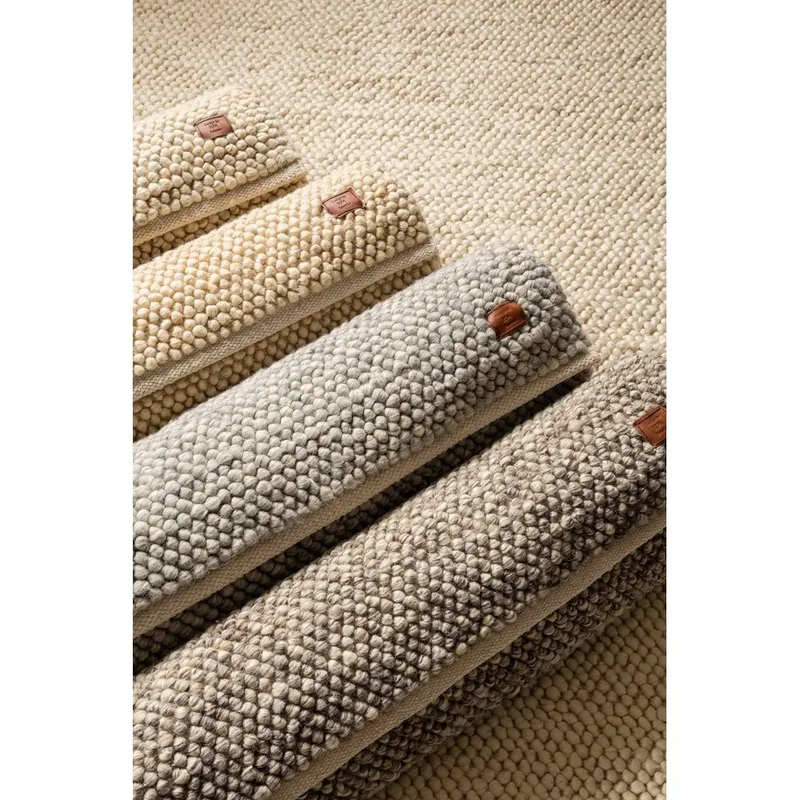 Ullmatta Bubble Kvadrat - 300x300 cm, Grå - Textilier & mattor - Mattor - Modern matta - Ullmattor