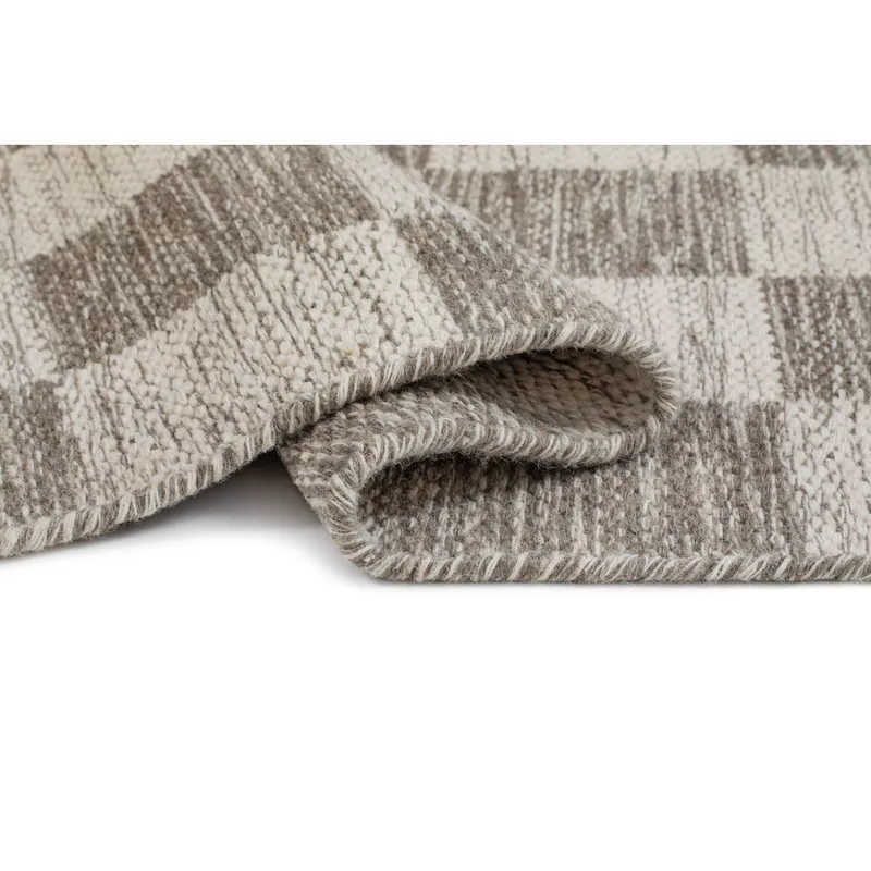 Ullmatta Chessie Kvadrat - 250x250 cm, Grå - Textilier & mattor - Mattor - Modern matta - Ullmattor