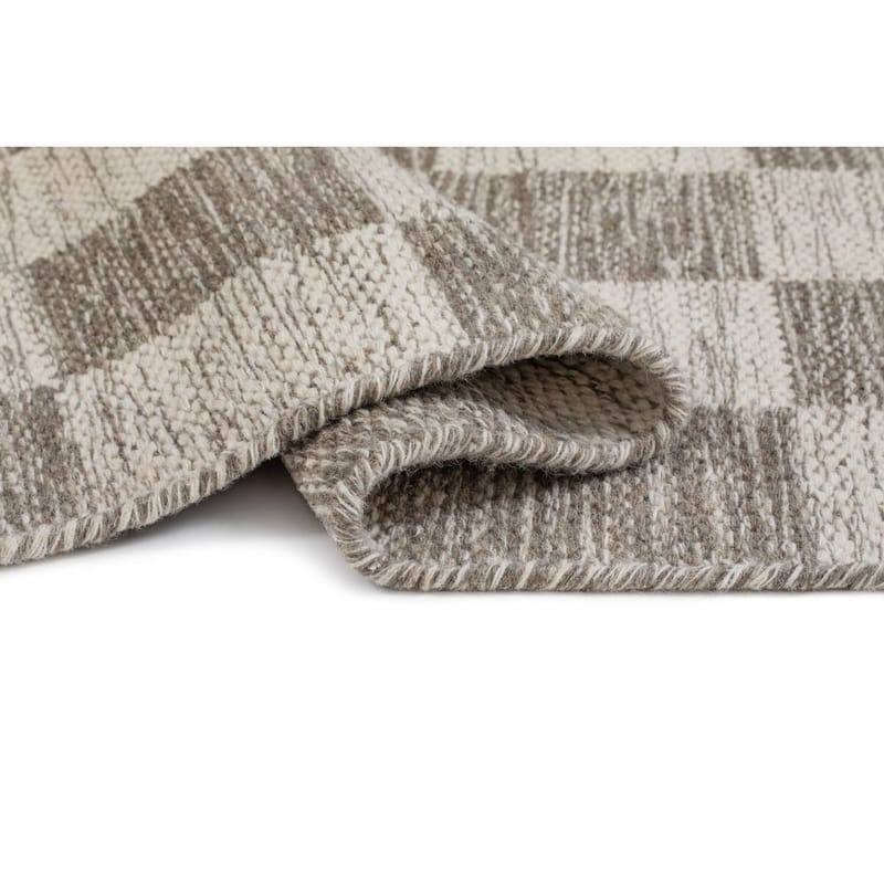 Ullmatta Chessie Kvadrat - 250x250 cm, Grå - Textilier & mattor - Mattor - Modern matta - Ullmattor