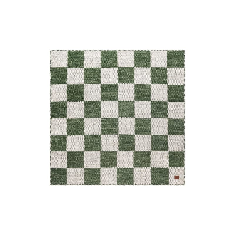 Ullmatta Chessie Kvadrat - 250x250 cm, Smaragdgrön - Textilier & mattor - Mattor - Modern matta - Ullmattor