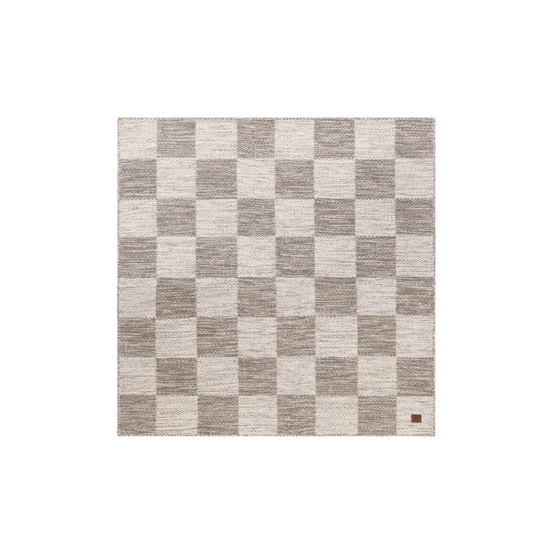 Ullmatta Chessie Kvadrat, 300x300 cm, Grå