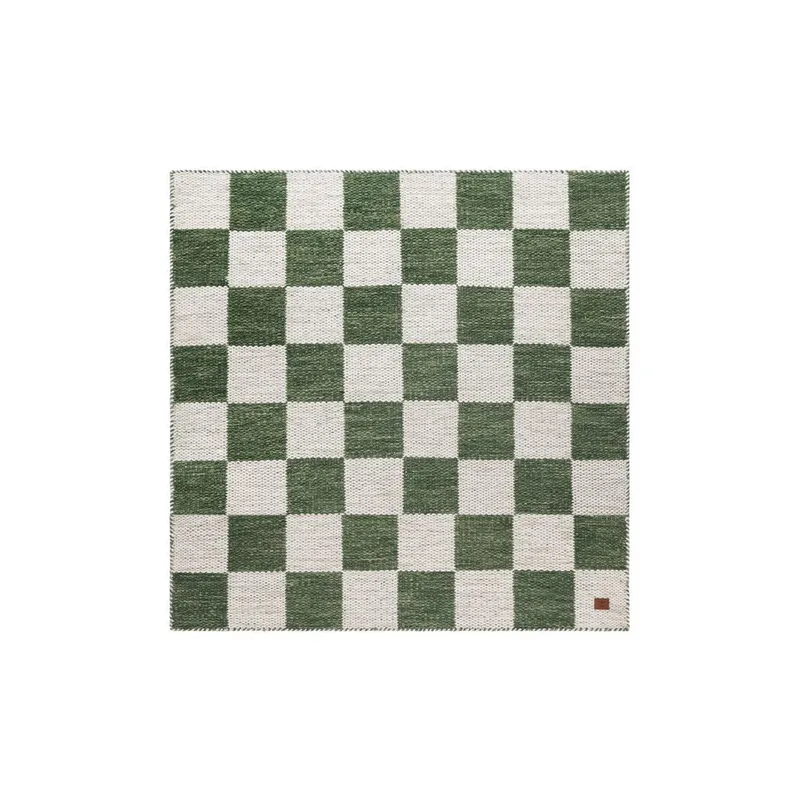 Ullmatta Chessie Kvadrat - 300x300 cm, Smaragdgrön - Textilier & mattor - Mattor - Modern matta - Ullmattor