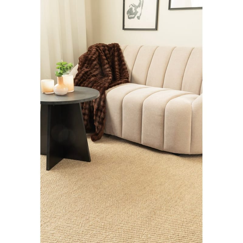 Ullmatta Ekeby Kvadrat - 200x200 cm, Linne - Textilier & mattor - Mattor - Modern matta - Ullmattor