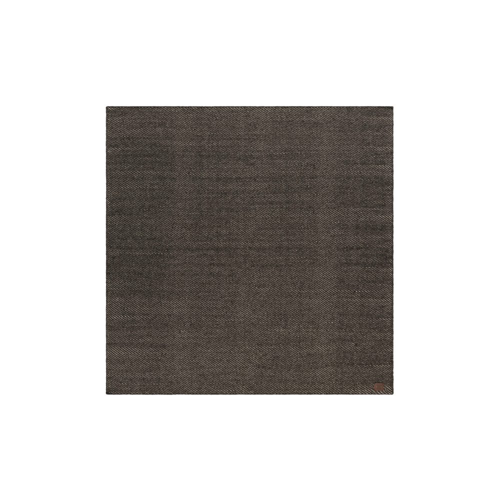 ullmatta ekeby kvadrat - 240x240 cm, taupe