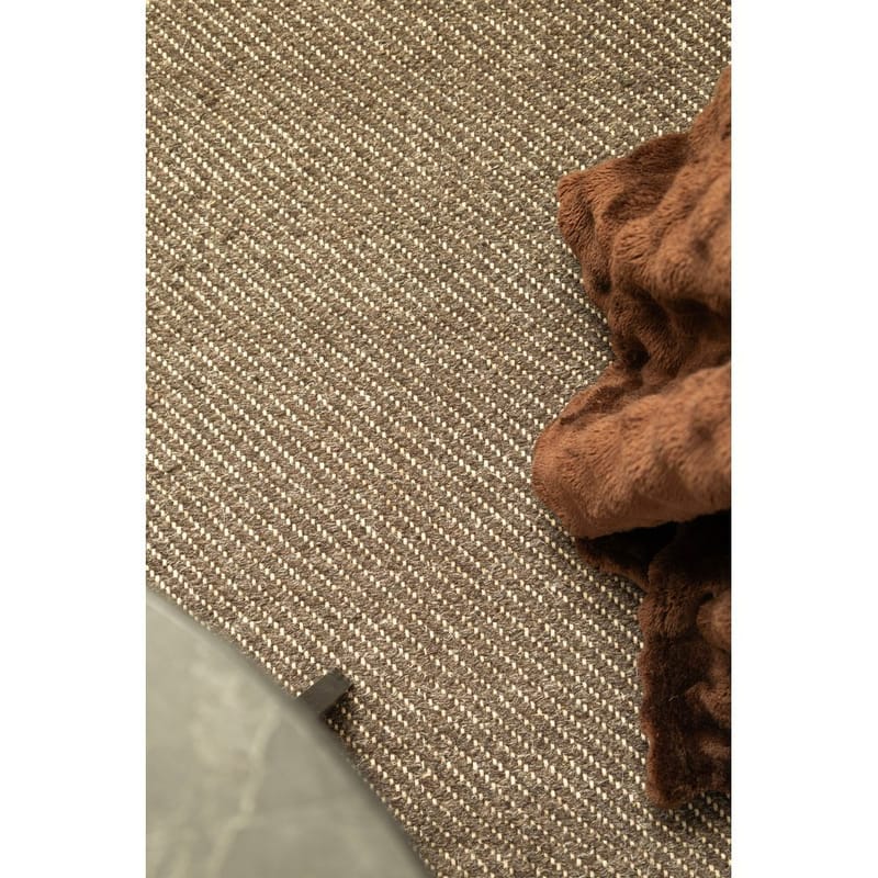 Ullmatta Ekeby Kvadrat - 240x240 cm, Taupe - Textilier & mattor - Mattor - Modern matta - Ullmattor