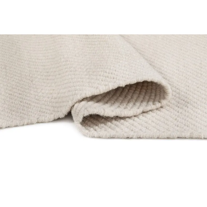 Ullmatta Ekeby Kvadrat - 240x240 cm, Vit - Textilier & mattor - Mattor - Modern matta - Ullmattor