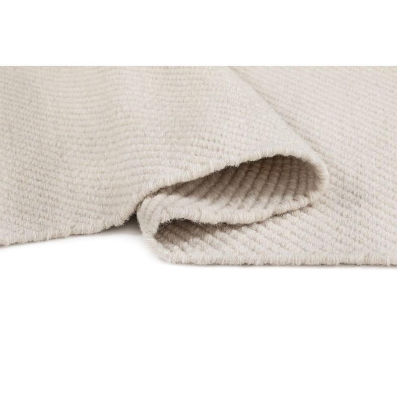 Ullmatta Ekeby Kvadrat - 240x240 cm, Vit - Textilier & mattor - Mattor - Modern matta - Ullmattor