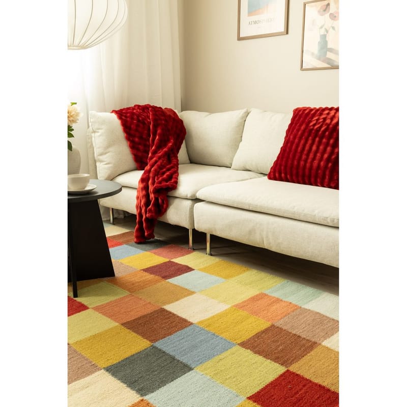 Ullmatta Electra Square - 140x200 cm - Textilier & mattor - Mattor - Modern matta - Ullmattor