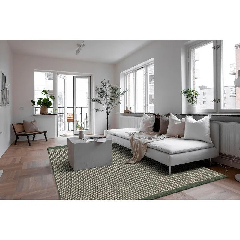 Ullmatta Gotti - 140x200 cm, Emerald Green - Textilier & mattor - Mattor - Modern matta - Ullmattor