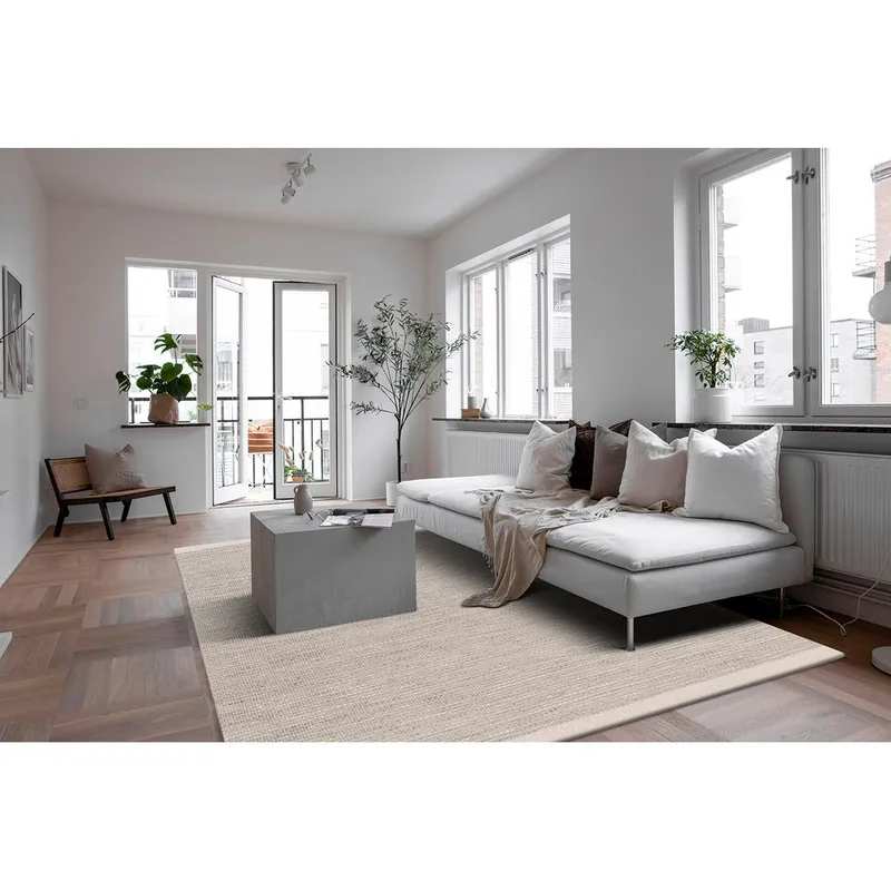 Ullmatta Gotti - 200x300 cm, Creme - Textilier & mattor - Mattor - Modern matta - Ullmattor