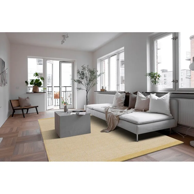 Ullmatta Gotti - 240x340 cm, Yellow - Textilier & mattor - Mattor - Modern matta - Ullmattor