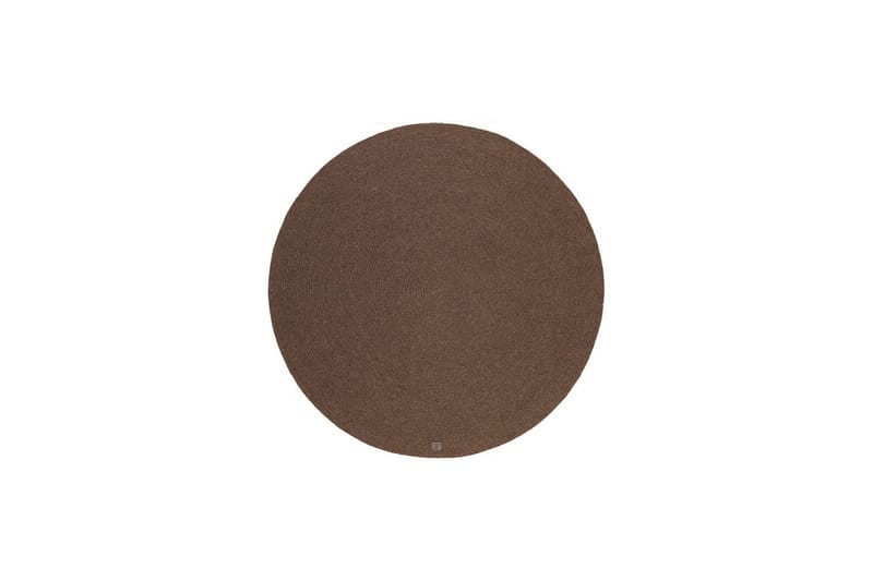 Ullmatta Merino, 160x160 cm, Chocolate brown