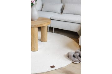 Ullmatta Merino - 160x160 cm, Creme - Textilier & mattor - Mattor - Modern matta - Ullmattor