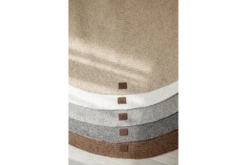 Ullmatta Merino - 160x160 cm, Creme - Textilier & mattor - Mattor - Modern matta - Ullmattor