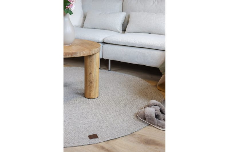 Ullmatta Merino - 160x160 cm, Grey - Textilier & mattor - Mattor - Modern matta - Ullmattor