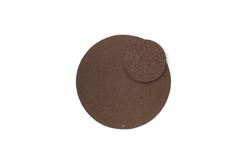 Ullmatta Merino - 200x200 cm, Chocolate brown - Textilier & mattor - Mattor - Modern matta - Ullmattor