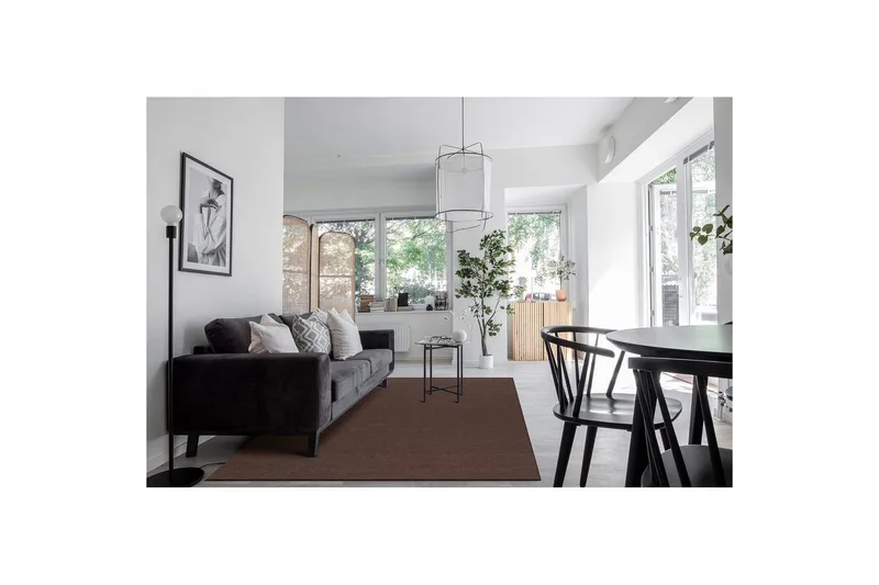 Ullmatta Molly - 160x230 cm, Chocolate brown - Textilier & mattor - Mattor - Modern matta - Ullmattor