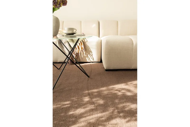 Ullmatta Molly - 200x200 cm, Chocolate brown - Textilier & mattor - Mattor - Modern matta - Ullmattor