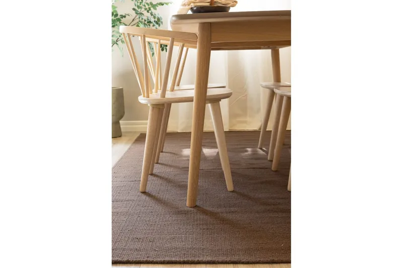Ullmatta Molly - 200x200 cm, Chocolate brown - Textilier & mattor - Mattor - Modern matta - Ullmattor