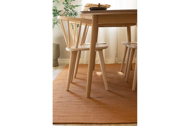 Ullmatta Molly - 200x200 cm, Terracotta - Textilier & mattor - Mattor - Modern matta - Ullmattor