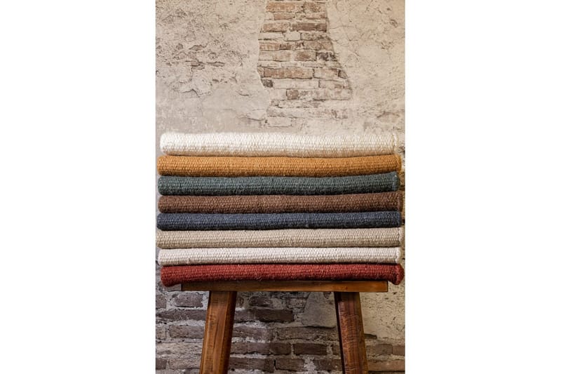 Ullmatta Molly - 200x200 cm, Terracotta - Textilier & mattor - Mattor - Modern matta - Ullmattor