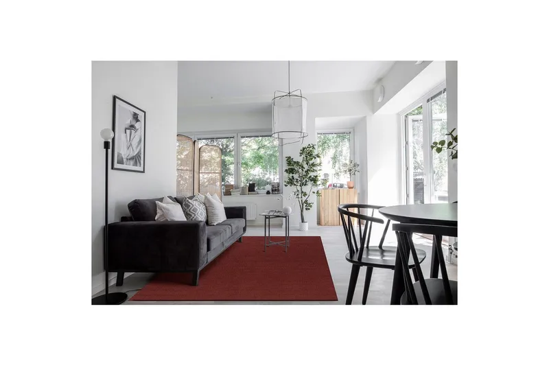 Ullmatta Molly - 200x300 cm, Marsala - Textilier & mattor - Mattor - Modern matta - Ullmattor