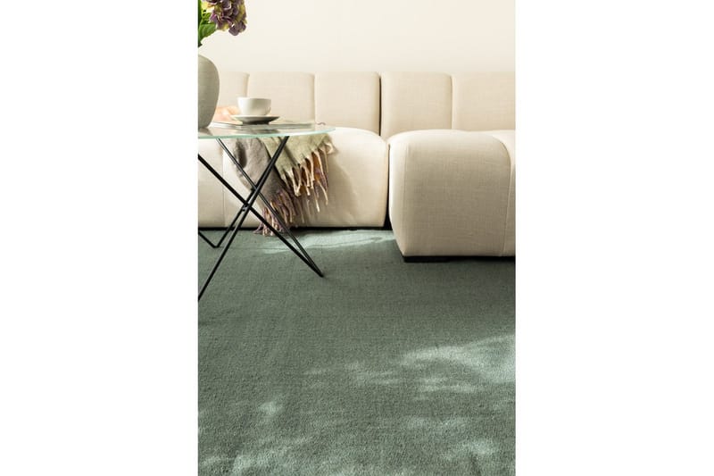Ullmatta Molly - 250x250 cm, Green - Textilier & mattor - Mattor - Modern matta - Ullmattor