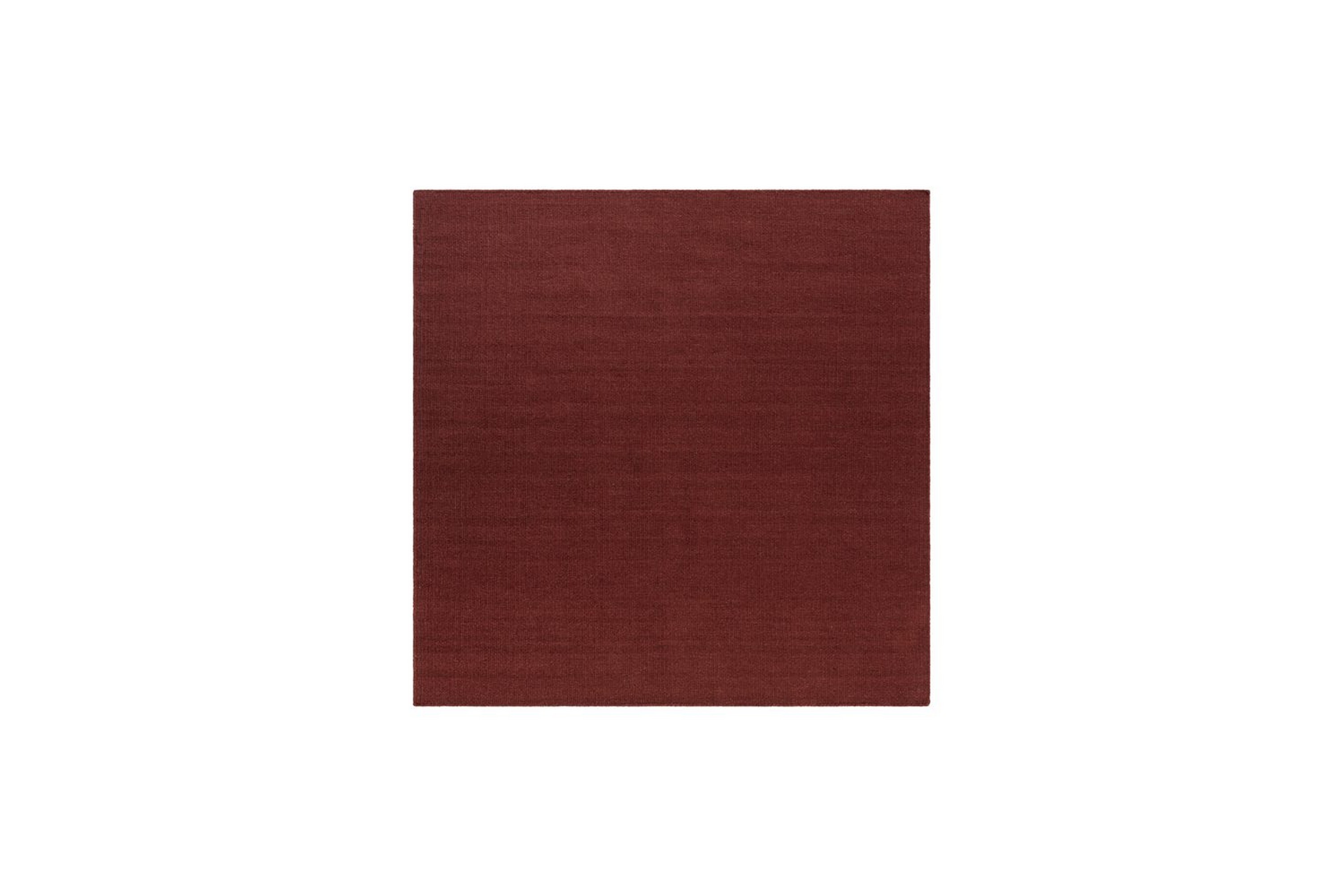 ullmatta molly - 250x250 cm, marsala