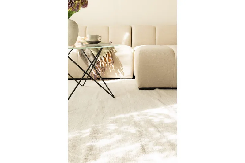 Ullmatta Molly - 300x300 cm, Creme - Textilier & mattor - Mattor - Modern matta - Ullmattor