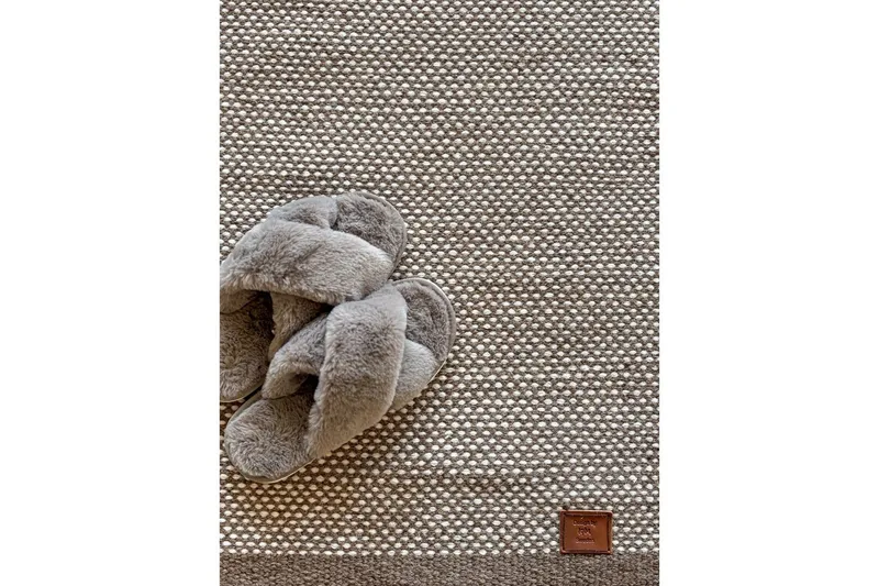 Ullmatta Sandhamn - 160x230 cm, Dark Linen - Textilier & mattor - Mattor - Modern matta - Ullmattor