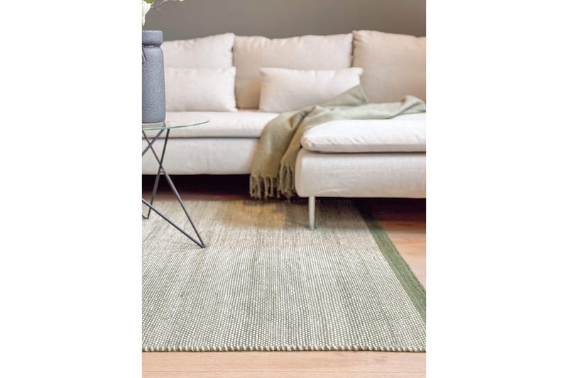 Ullmatta Sandhamn - 160x230 cm, Emerald green - Textilier & mattor - Mattor - Modern matta - Ullmattor