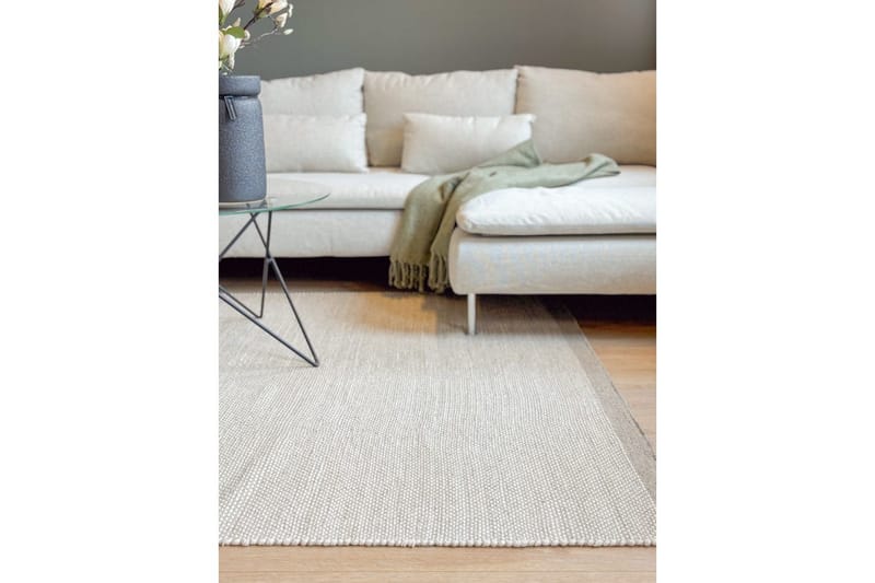 Ullmatta Sandhamn - 160x230 cm, Silver - Textilier & mattor - Mattor - Modern matta - Ullmattor