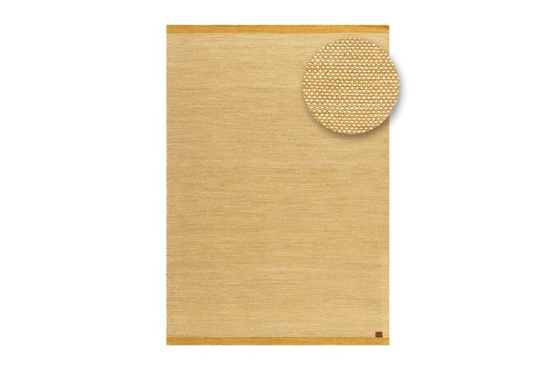 Ullmatta Sandhamn - 200x300 cm, Yellow - Textilier & mattor - Mattor - Modern matta - Ullmattor