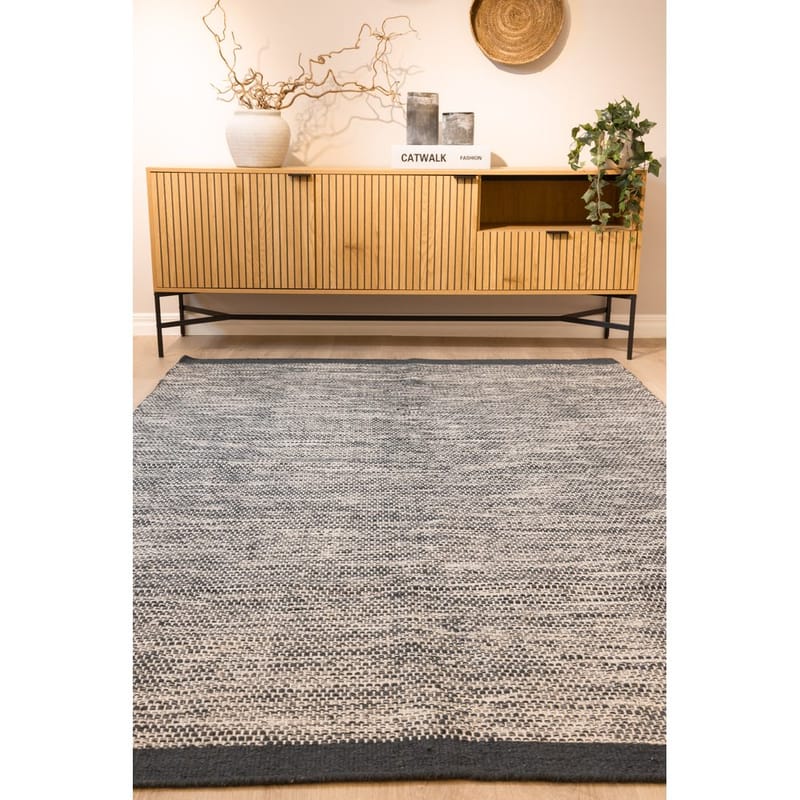 Ullmatta Torsby - 160x230 cm, Grafit - Textilier & mattor - Mattor - Modern matta - Ullmattor