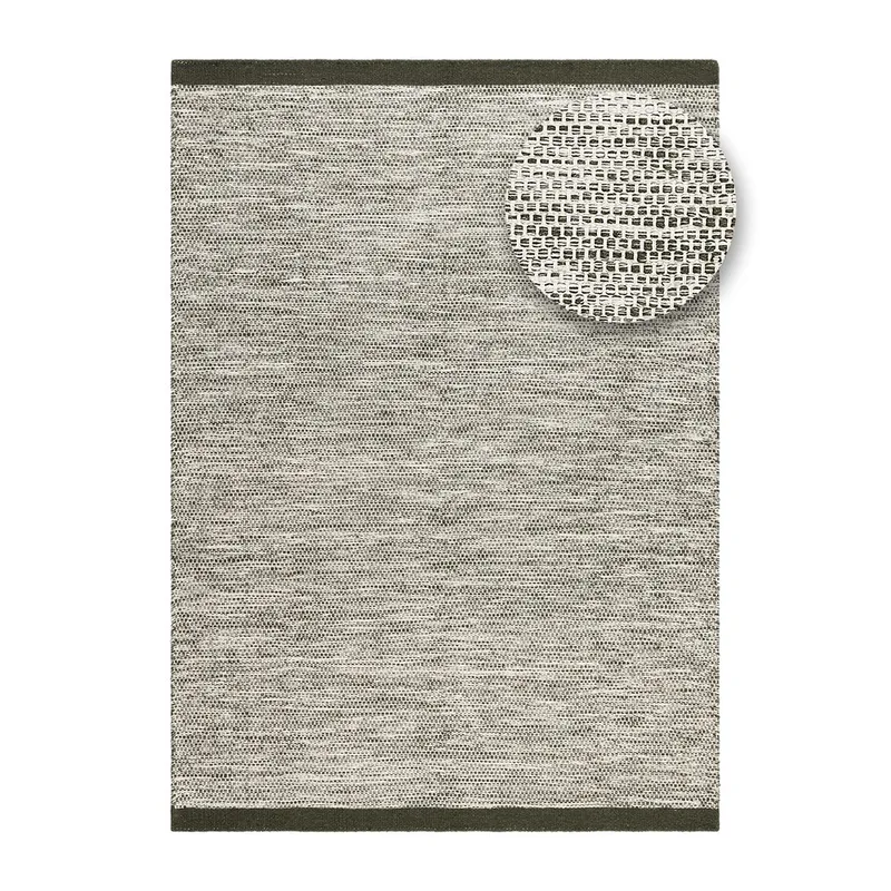 Ullmatta Torsby - 160x230 cm, Olivgrön - Textilier & mattor - Mattor - Modern matta - Ullmattor