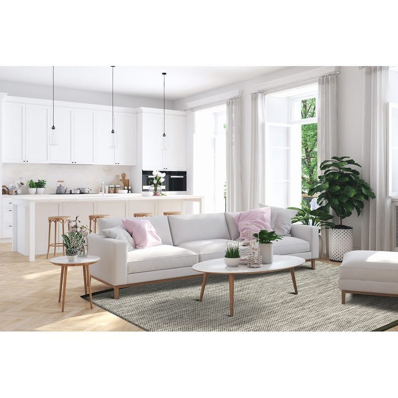 Ullmatta Torsby - 200x300 cm, Olivgrön - Textilier & mattor - Mattor - Modern matta - Ullmattor