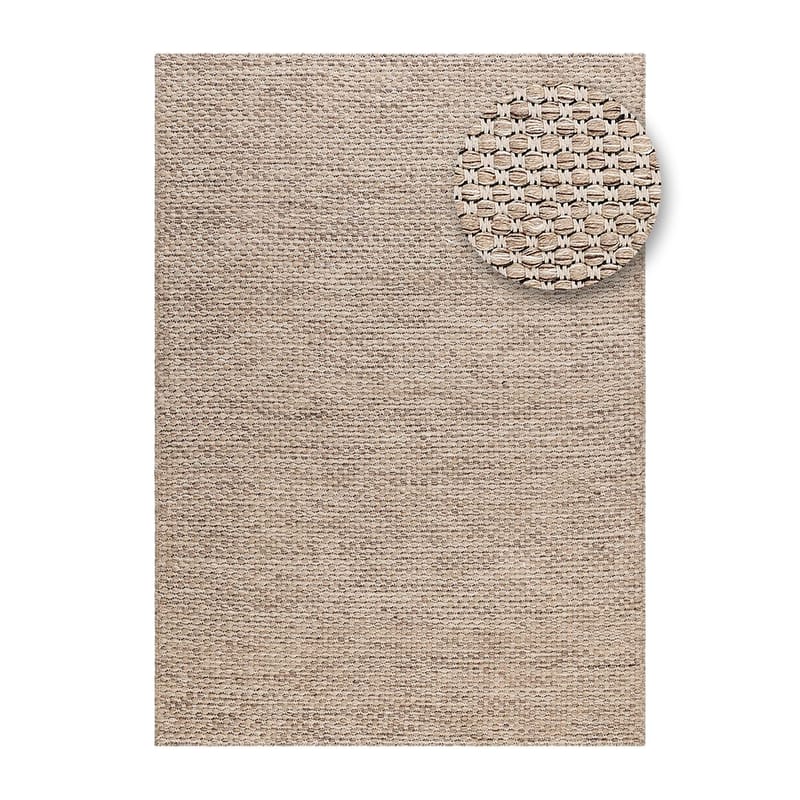 Ullmatta Vasa - 140x200 cm, Linen - Textilier & mattor - Mattor - Modern matta - Ullmattor