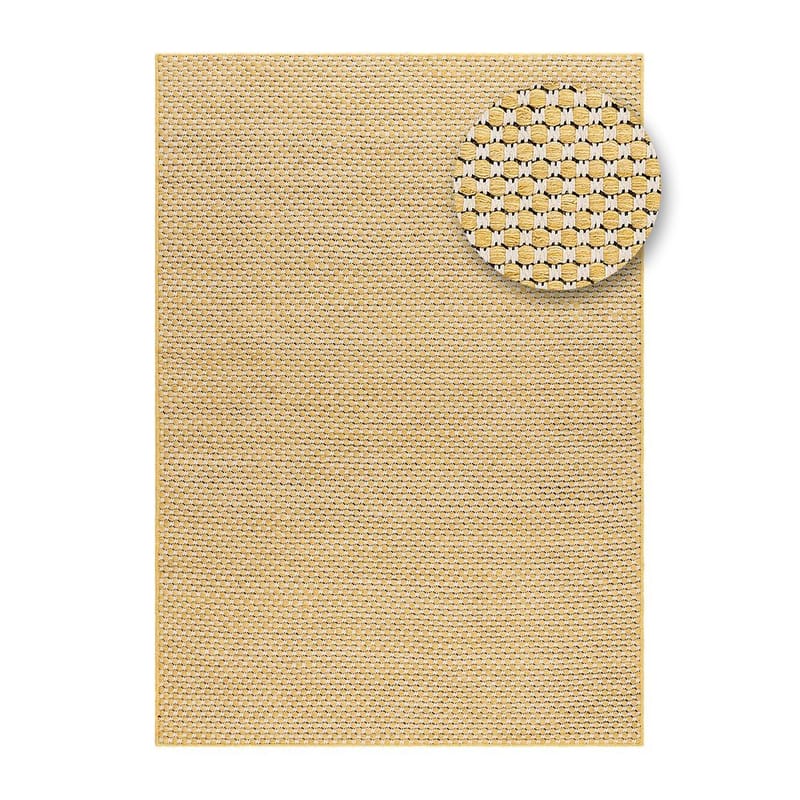 Ullmatta Vasa - 160x230 cm, Yellow - Textilier & mattor - Mattor - Modern matta - Ullmattor